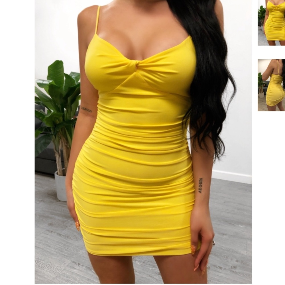 Yellow Luna Dress